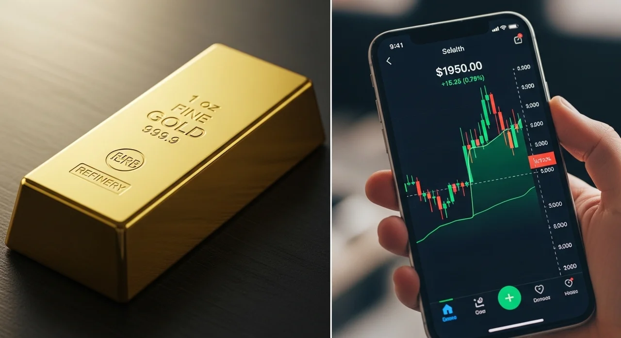실물 금 vs 금 ETF, 나에게 맞는 투자법은?